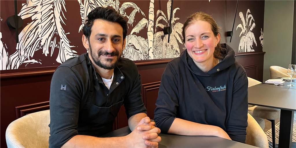 Halterner eröffnen veganes Restaurant „Farbenfroh“ – Blick ins Innere Izzettin Tas und Katy Reichelt eröffnen ein rein veganes Restaurant in Haltern am See.