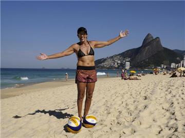 Jackie Silva gewann 1996 als erste Frau Gold für Brasilien. Foto: Peter Bauza