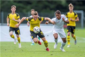 Jacob Bruun Larsen erzielte im Testspiel gegen den FC Zürich im Trainingslager drei Tore.
