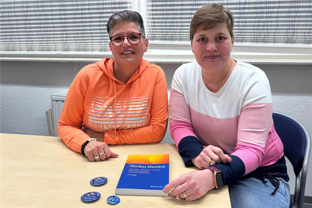 Tinnitus, Schwindel, Hörverlust: Selbsthilfegruppe macht Mut Jacqueline Gruner und Sandra Ahler besuchen zusammen eine Selbsthilfegruppe in Ahaus.