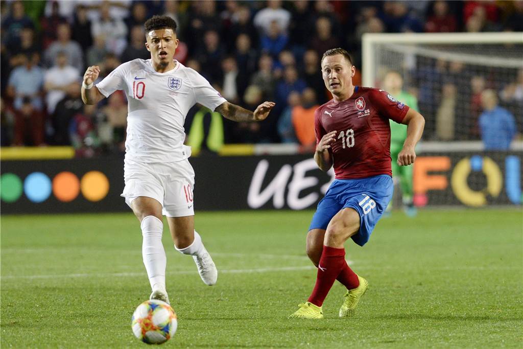 Diese 14 BVB-Profis sind in den kommenden Tagen international im Einsatz Jadon Sancho tritfft mit England auf Montenegro und Kosovo.