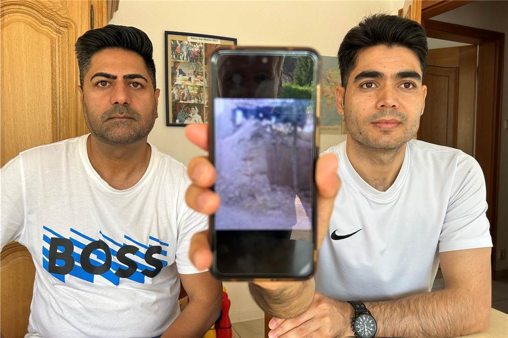 Wakil Mohammadi und Jalil Haydari