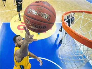 Jamel McLean holte für ALBA 16 Zähler gegen Zagreb. Foto: Lukas Schulze