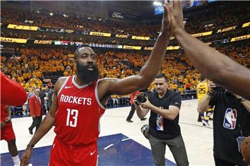 James Harden ist der Star der Houston Rockets. Foto: Rick Bowmer/AP