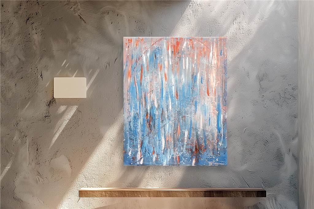 Jan Baumeister hat Grenzen gesprengt: Ausstellung in Berlin Jan Baumeister setzt seine Bilder gern in mediterranen Räumen in Szene.