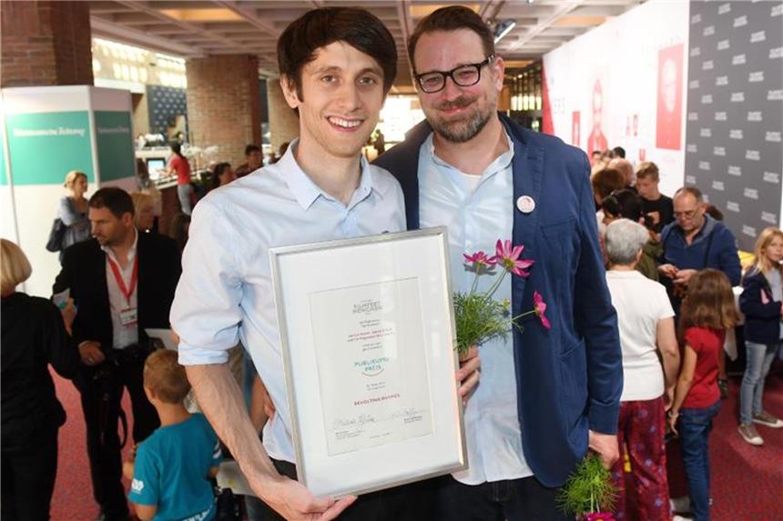 Deutsche Oscar-Chancen für animierten Kurzfilm Jan Lachauer (l) und Jakob Schuh sind im Oscar-Rennen. Foto: Tobias Hase