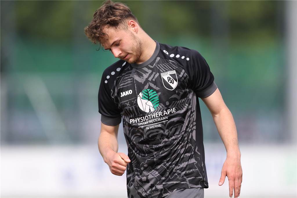 SG Selm verpflichtet zwei Offensivspieler: Einer davon kommt aus der Westfalenliga Jan-Luca Szafruga trägt hier noch das Trikot des PSV Bork.