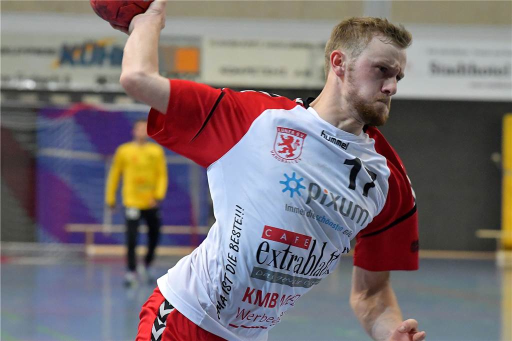 Zittersieg für Landesligist VfL Brambauer, Herren des Lüner SV brechen nach der Pause ein Jan Schlösser ging beim Lüner SV vor allem in kämpferischer Hinsicht voran.