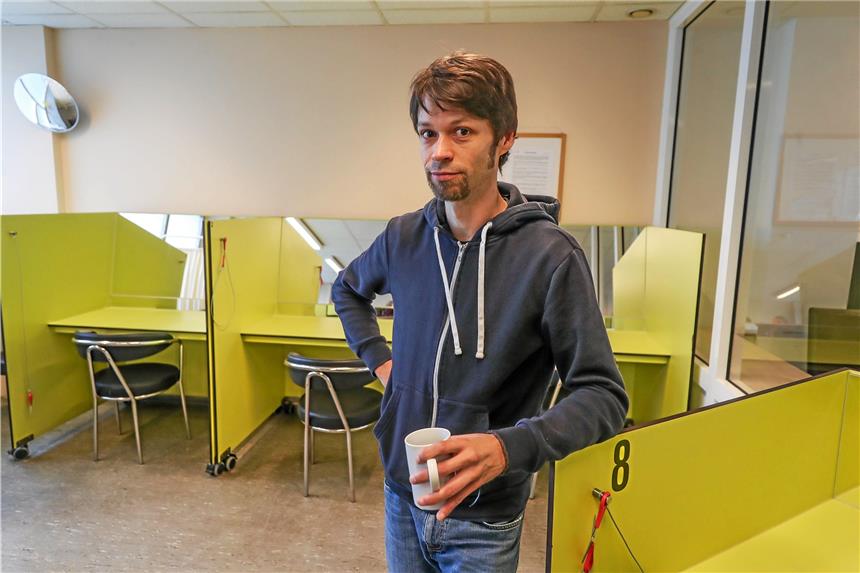 Anwohnerin kann Umzug des Drogencafés nicht stoppen Jan Sosna freut sich als Leiter des Drogencafés Kick, dass seine Einrichtung die nächste Hürde für einen Umzug genommen hat.