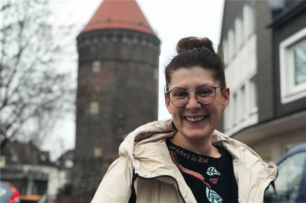 Haltern auf TikTok: So lassen sich mit der Seestadt Klicks generieren Jana Crämer, bekannte Tiktokerin, wohnt in Haltern. (Archiv)