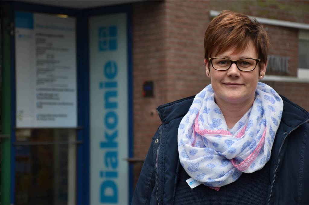 Janine Birk ist seit August 2019 Leiterin der Wohnungslosenhilfe der Diakonie in Lünen. Der knappe Wohnraum treffe wohnungslose Menschen besonders hart, sagt sie.