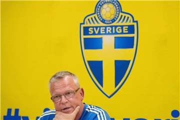 Janne Andersson hat seinen Vertrag als schwedischer Nationaltrainer verlängert. Foto: Joel Marklund/Bildbyran via ZUMA Press