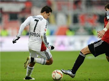 Javier Hernandez brauchte für sein Tor gegen Ingolstadt nur einen Torschuss. Foto: Andreas Gebert