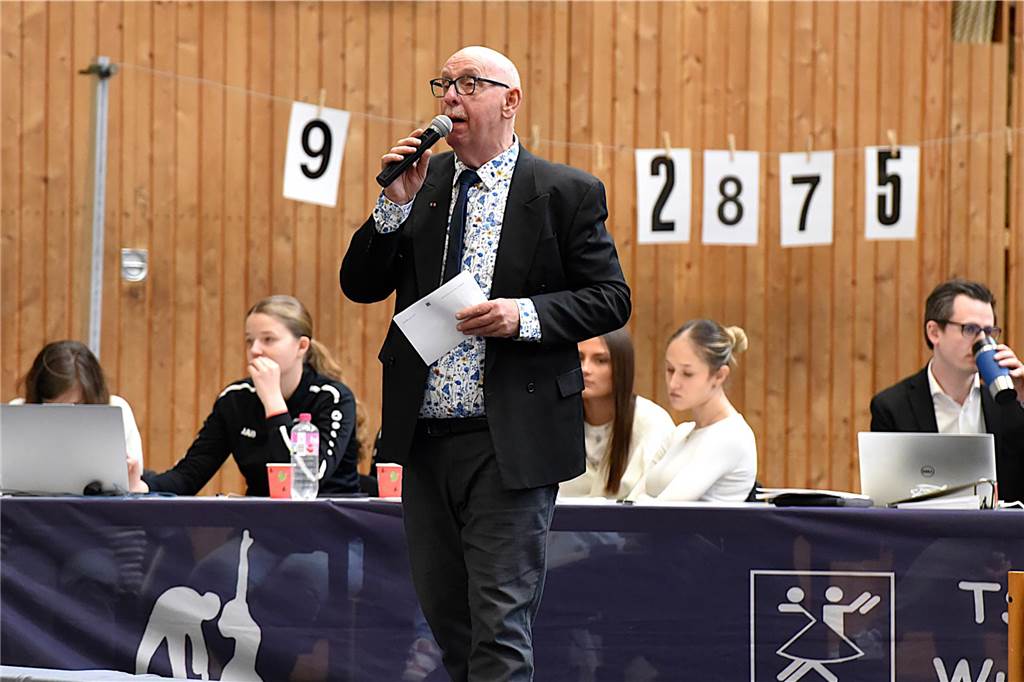 Moderator Helmut Winkler