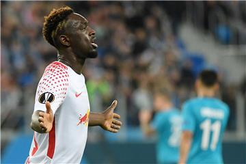 Jean-Kevin Augustin bejubelt einen Treffer gegen St. Petersburg. 