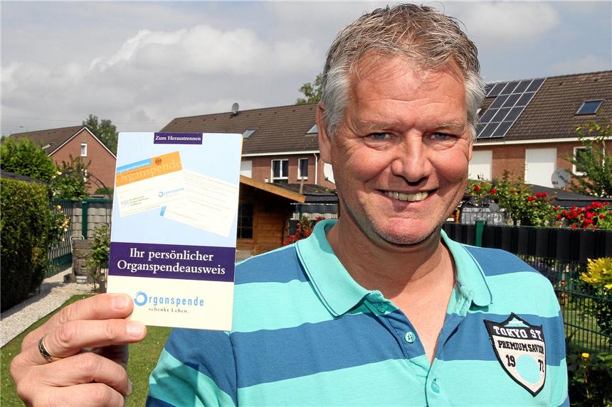 Dortmunder lebt mit der Niere eines Unbekannten Jeder Mensch, der geeignet ist, sollte sich als Organspender zur Verfügung stellen, fordert Klaus Zimmermann.