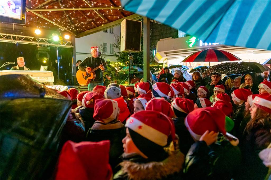 Menschenmenge in der Lüner Innenstadt