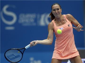 Jelena Jankovic hat sich in drei Sätzen behauptet. Foto: Rolex Dela Pena