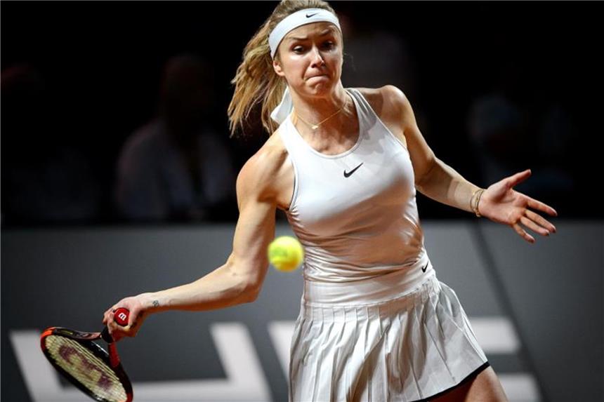 Ukrainerin Switolina gewinnt erneut Tennis-Turnier in Rom Jelina Switolina setzte sich in Rom durch. Foto: Sina Schuldt