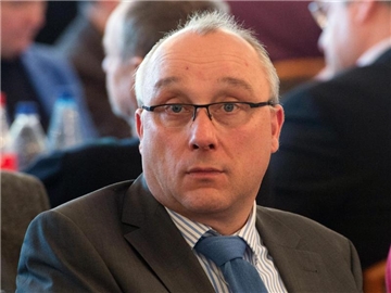Jens Maier, Richter am Landgericht Dresden ist Bundestagskandidat der AfD. Foto: Sebastian Kahnert/Archiv