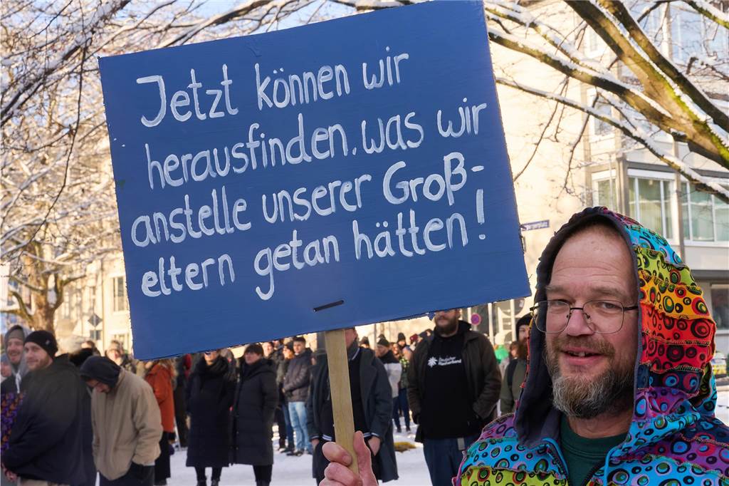 "Jetzt können wir herausfinden, was wir anstelle unserer Großeltern getan hätten!"