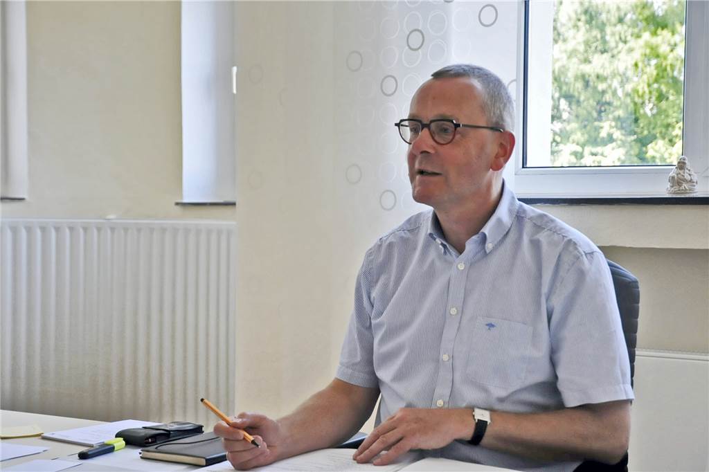 Joachim Höck, Schulleiter des ASG in Castrop-Rauxel. 
