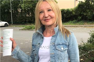 Joanna Dziekan-Elies tritt als Einzelkämpferin für die Integrationsratswahlen an.