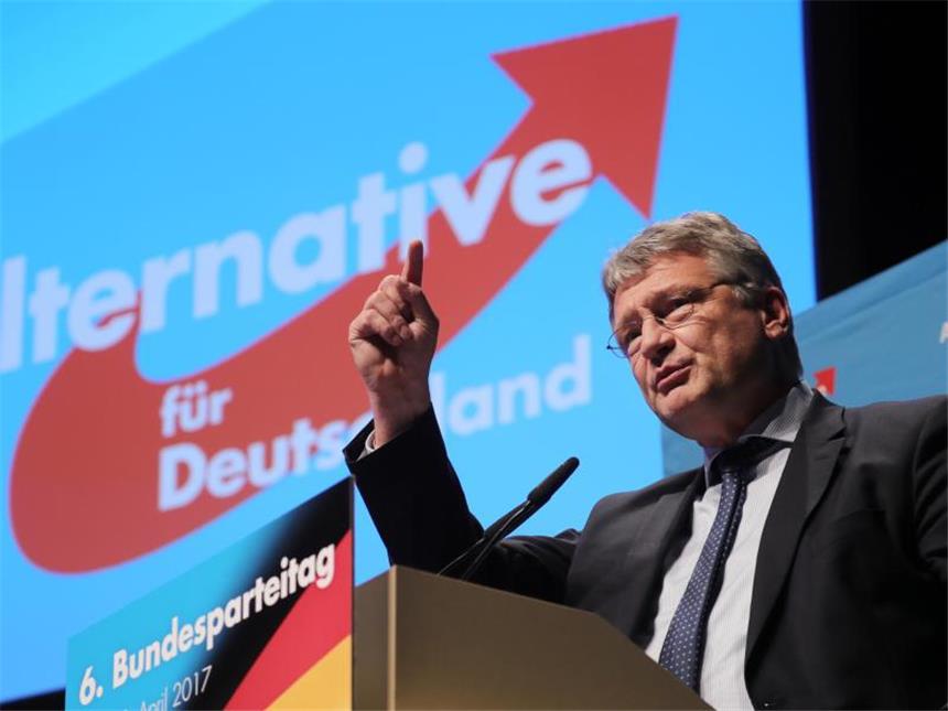 Meuthen will AfD nach turbulentem Parteitag befrieden Jörg Meuthen, AfD-Bundesvorsitzender und Fraktionsvorsitzender im Landtag von Baden-Württemberg, im Maritim Hotel in Köln. Foto: Michael Kappeler
