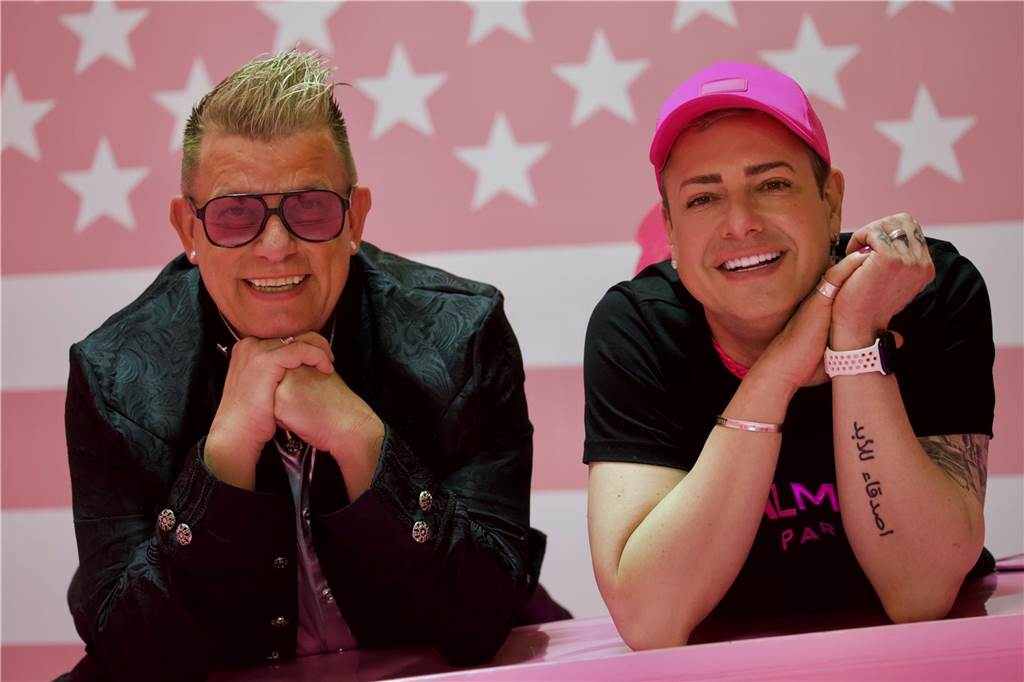 Aids-Gala „Tanz unterm Regenbogen“ mit Gospel-Chor und Ballermann-Stars Jörg und Karsten Schlösser alias "Die Schlössers" - das Schlagerduo aus Castrop-Rauxel
