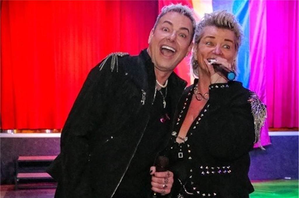Jörg und Karsten Schlösser feierten im Tanzpalast Mythos eine Warm-up-Party zur 23. Aids-Gala. 