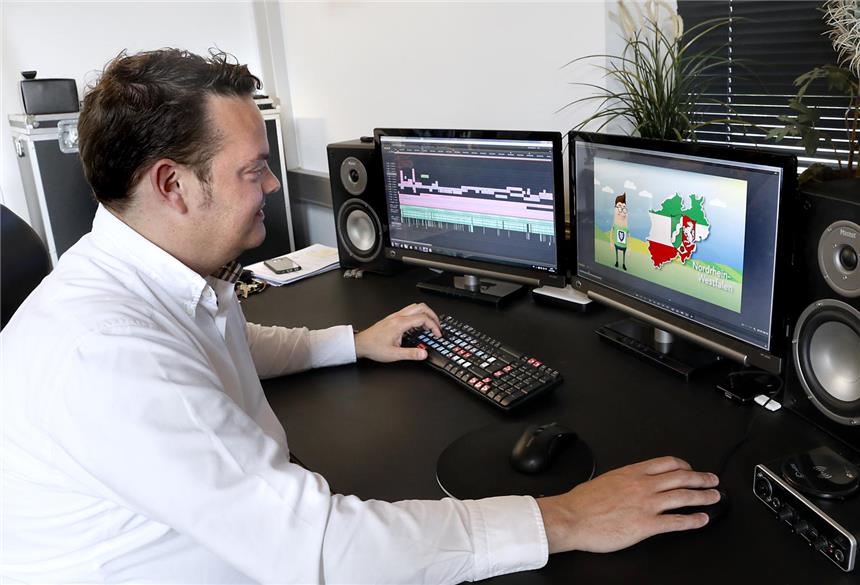 Trickfilm erklärt Flüchtlingen das Alltagsleben Jörg Zabel von „Mediaworkxx“ produzierte den Erklärfilm für Flüchtlinge.