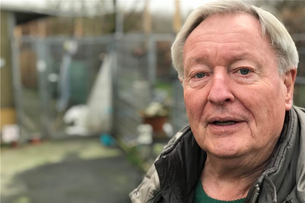 Johannes Beisenherz, Vorsitzender des Tierschutzvereins Castrop-Rauxel und ehemaliger Bürgermeister der Europastadt, hat wegen Merlin eine Strafanzeige bekommen.