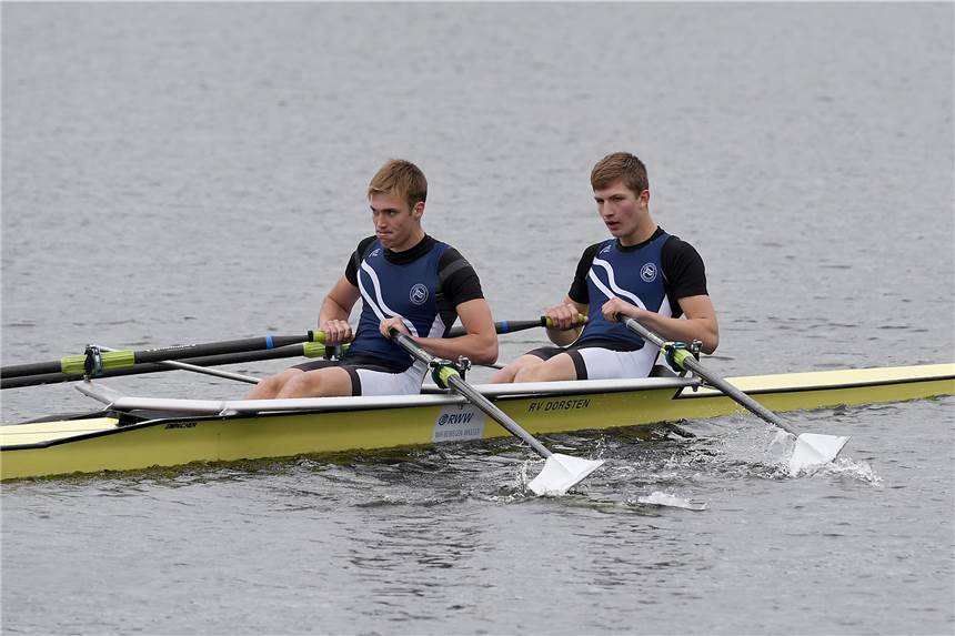 RV Dorsten sammelt weiter Titel - Junioren sind Landesmeister Johannes Benien, Tobias Strangemann, RV Dorsten