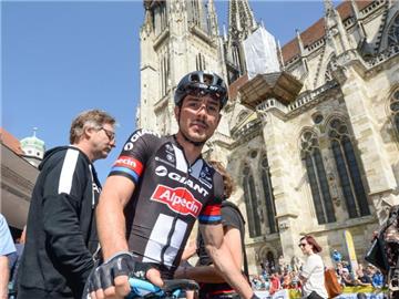 John Degenkolb wurde zum Auftakt Dritter. Foto: Armin Weigel