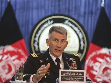 John Nicholson ist der Oberkommandierende der US- und Nato-Streitkräfte in Afghanistan. Foto: Rahmat Gul
