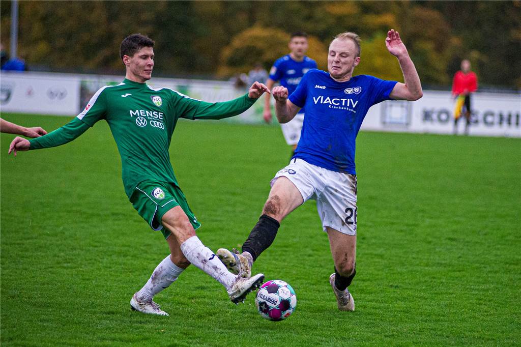 Sonderlob vom Trainer für den Überraschungs-Stammspieler des TuS Haltern Jonah Sandkühler hat sich in die Oberliga-Mannschaft des TuS Haltern am See gekämpft.