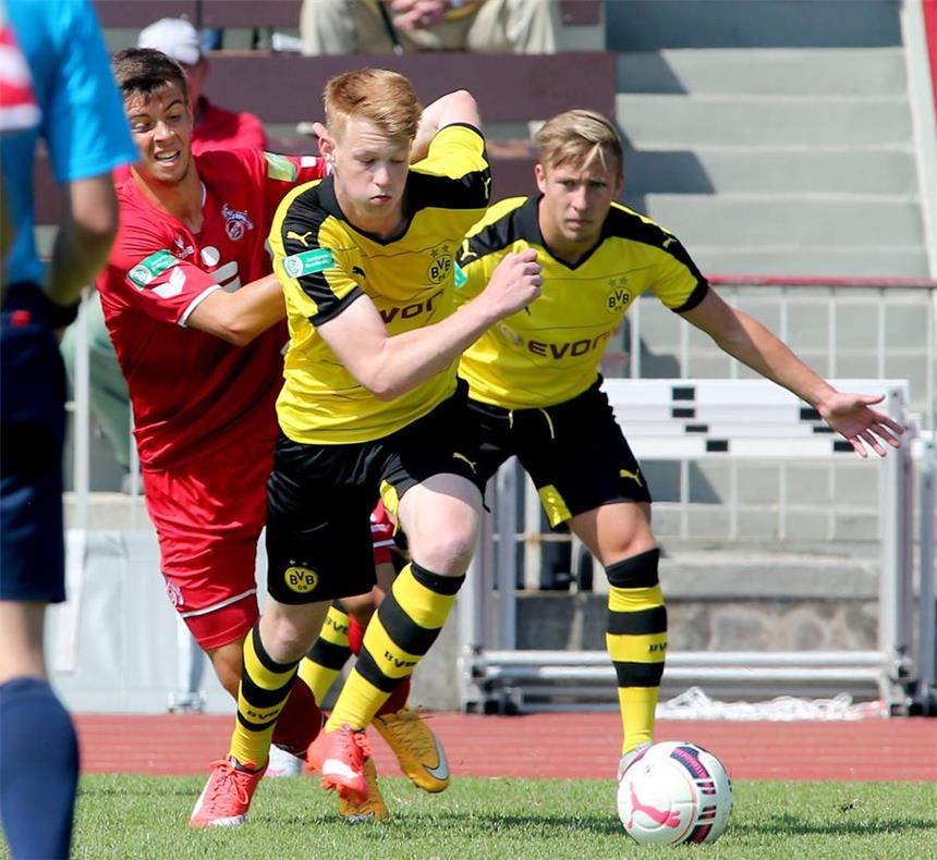 Arweiler sichert Sieg der BVB-U19 gegen Gladbach Jonas Arweiler erzielte gegen Mönchengladbach den Siegtreffer.