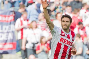 Jonas Hector hat sich entschieden trotz Abstiegs beim 1. FC Köln zu bleiben. Foto:Rolf Vennenbernd