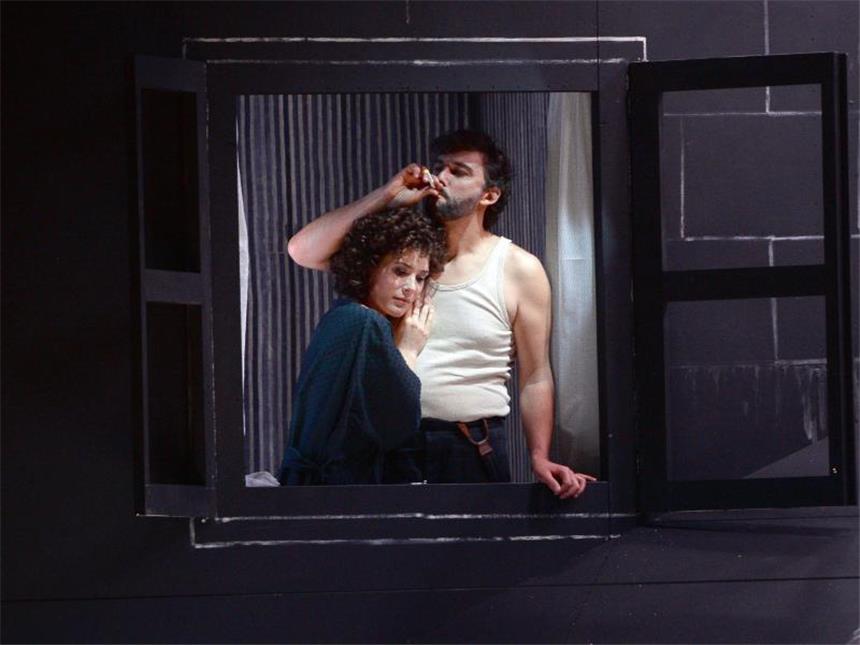 Salzburg bejubelt Thielemann und Kaufmann Jonas Kaufmann und Annalisa Stroppa in der Oper «Cavalleria rusticana» von Pietro Mascagni. Foto: Barbara Gindl