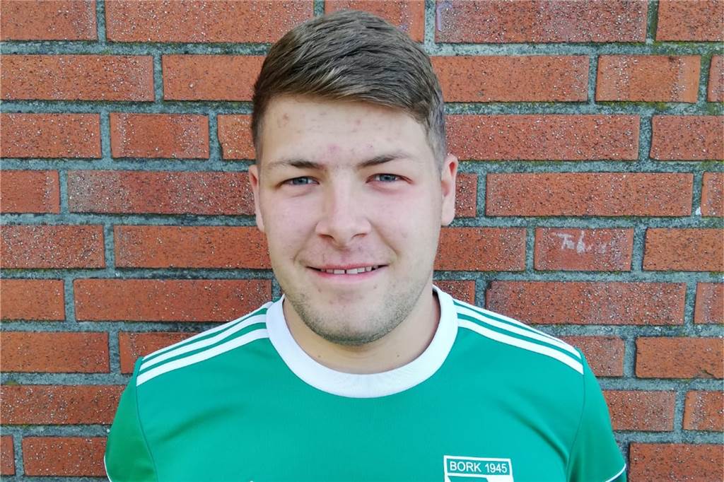 Youngster macht Druck auf etablierte Kräfte beim PSV Bork: „Können sich eine Scheibe abschneiden“ Jonas Willmann ist trainingsfleißigster Spieler beim PSV Bork.