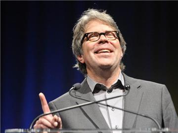 Jonathan Franzen wird ausgezeichnet. Foto: Tamas Kovacs