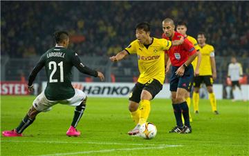 Joo-Ho Park (M.) sicherte dem BVB den Sieg gegen Krasnodar.