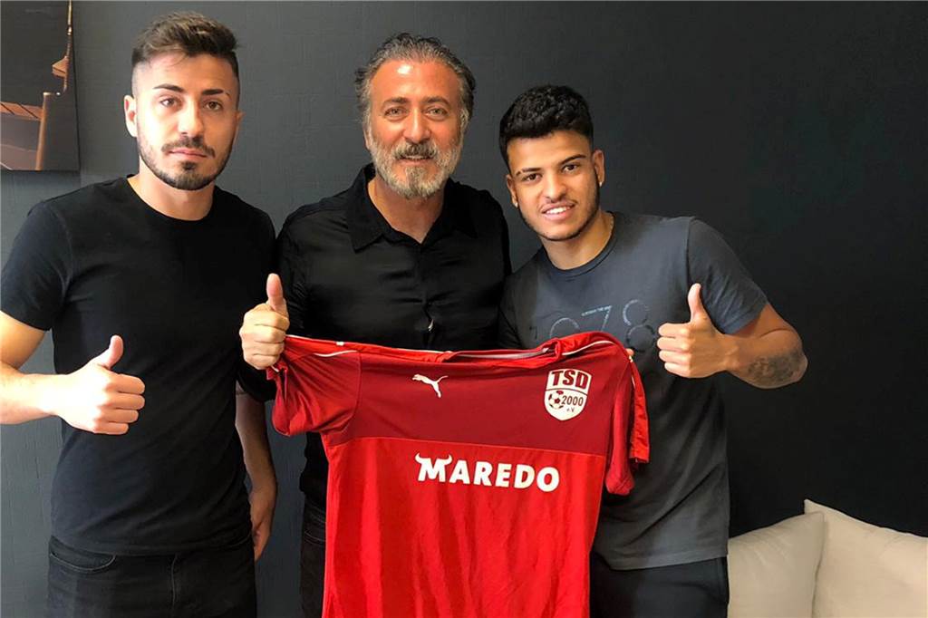 Türkspor Dortmund gibt Brasilianer an Kreisligisten ab: „Vielleicht kommt er zurück“ Jorge Machado (l.) verlässt Türkspor Dortmund. Iago Augusto de Carvalho (r.) zählt noch zum Team von Dr. Akin Kara.