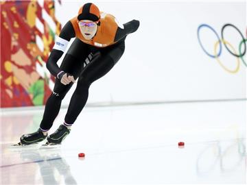 Jorien ter Mors startet im Eisschnelllauf und im Shorttrack. Foto: Vincent Jannink