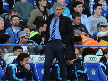 José Mourinho steht mit Chelsea vor seinem nächsten Titeltriumph. Foto: Will Oliver