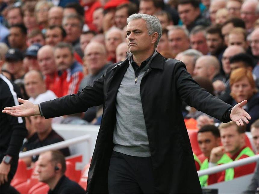 Mourinho will Karriere nicht bei Man United beenden José Mourinho trainiert den Premier-League-Club Manchester United. Foto: Peter Byrne