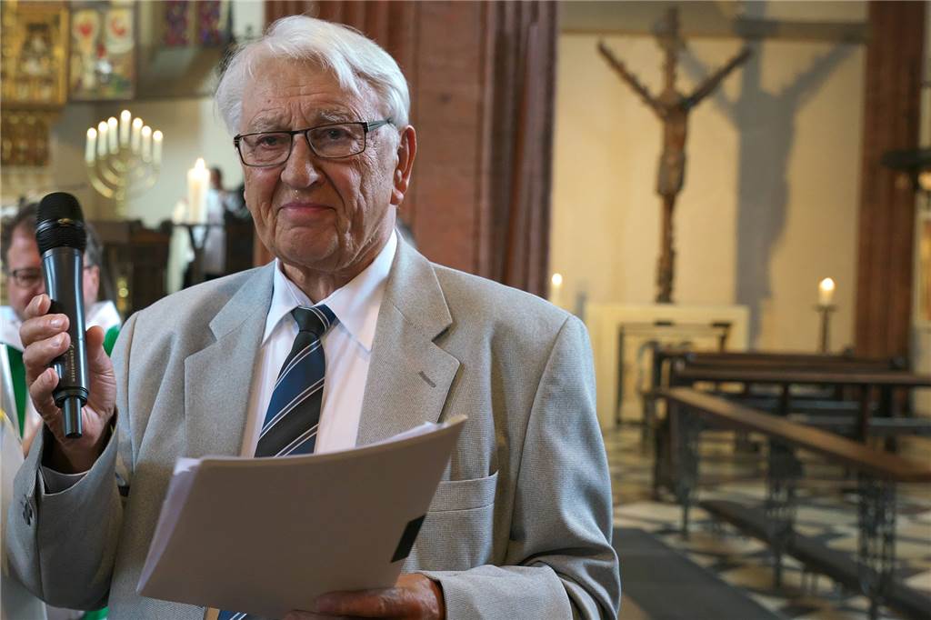 Josef Buttgereit verabschiedete sich 2017 als Organist von St. Sixtus.