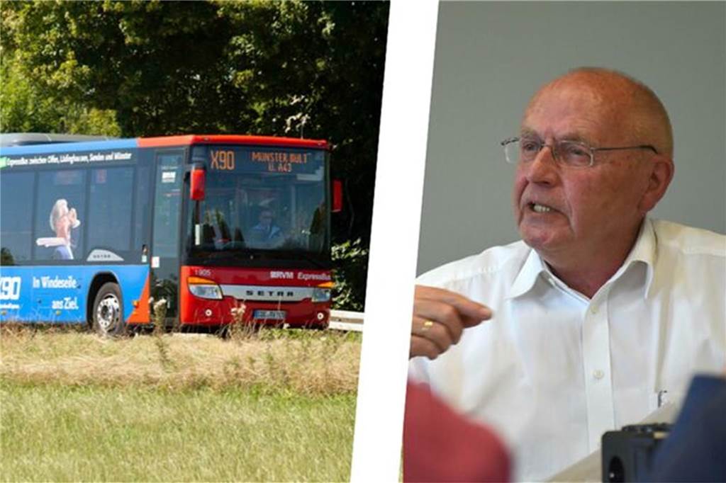 Nahverkehr zwischen Olfen und Münster: Kostenlose Tickets gehen an Haushalte Josef Himmelmann, Projektkoordinator für das Bürgerlabor Mobiles Münsterland, hat weitere Maßnahmen entlang der Buslinie X90 geplant.