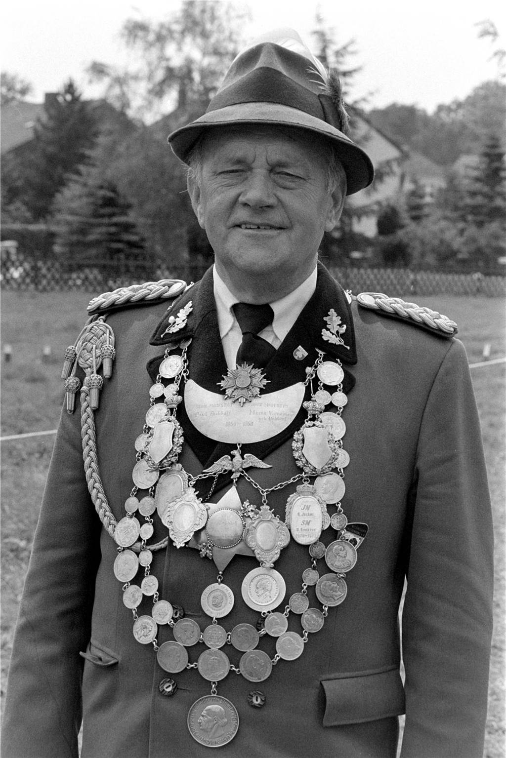 Josef III. J. Schild war bis 1982 der amtierende Schützenkönig in Cappenberg.
