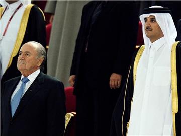 Joseph Blatter hat viel Ärger wegen der WM in Katar. Foto: Stringer